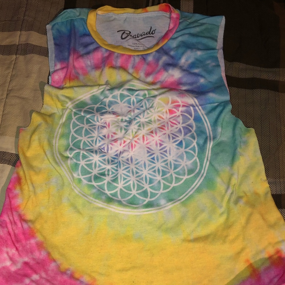 Tie-dye Muscle shirt